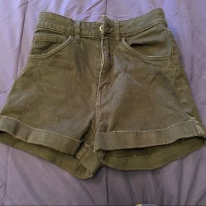 Black shorts
